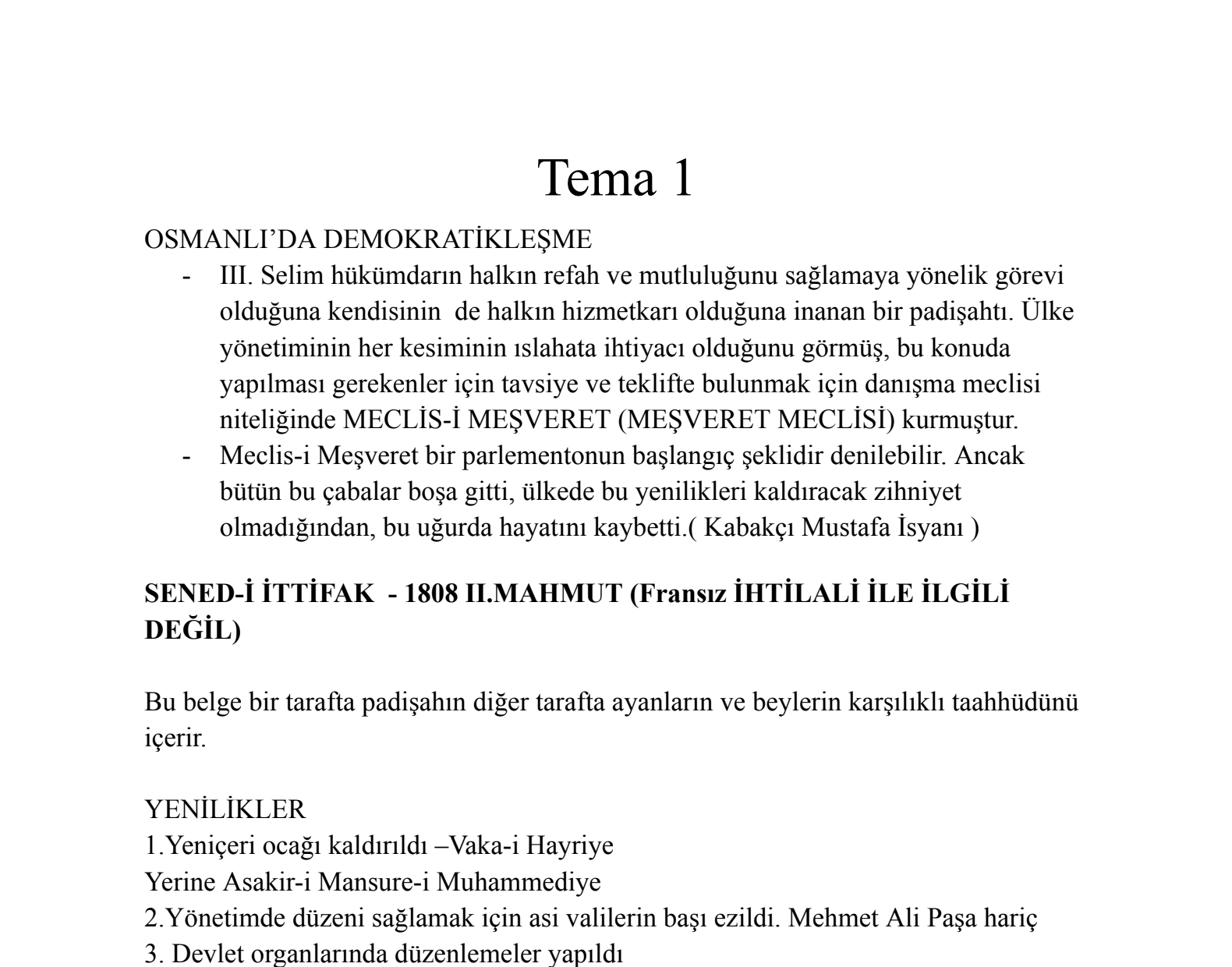 TITC Tema 1 Notları
