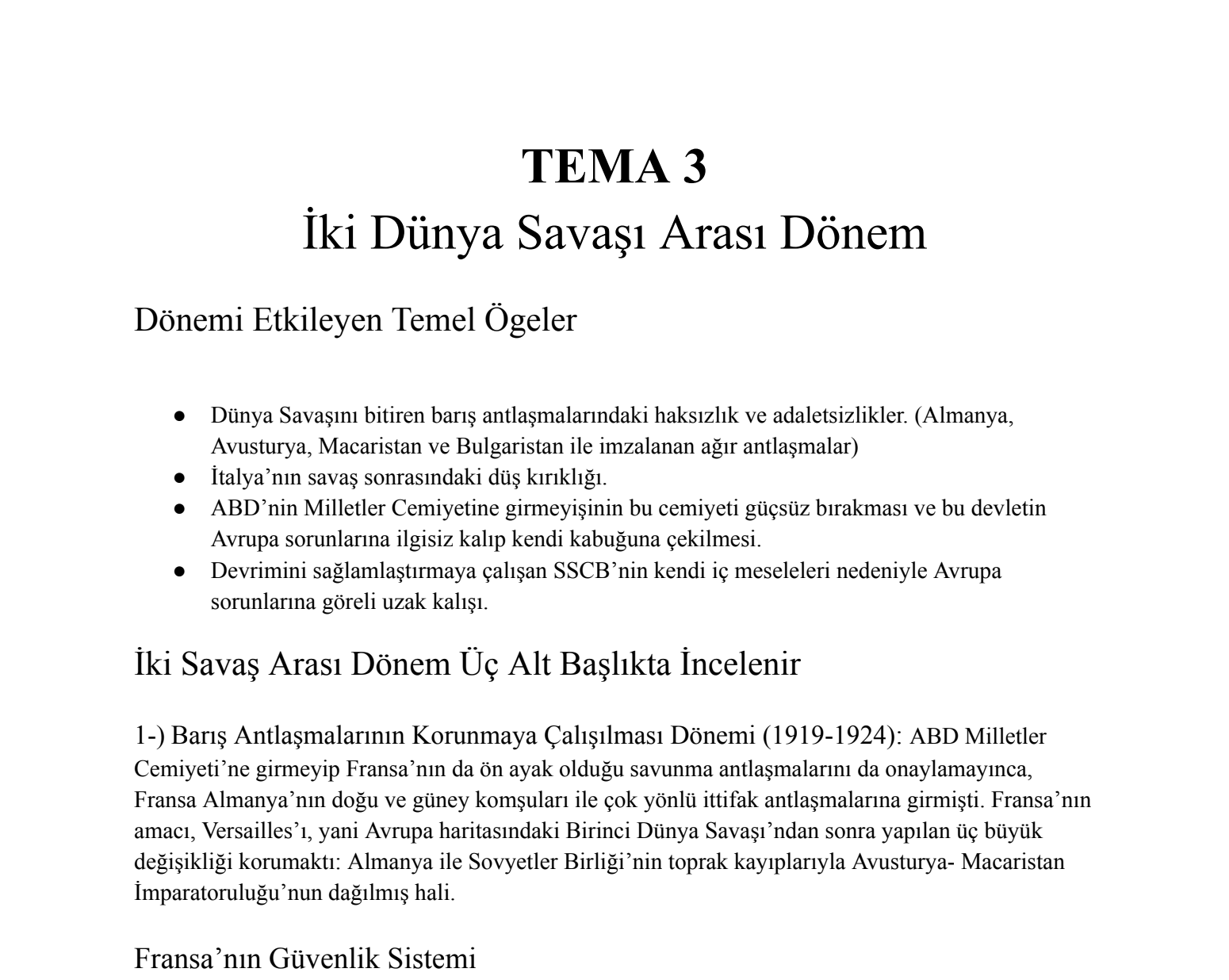 TITC Tema 3 Notları